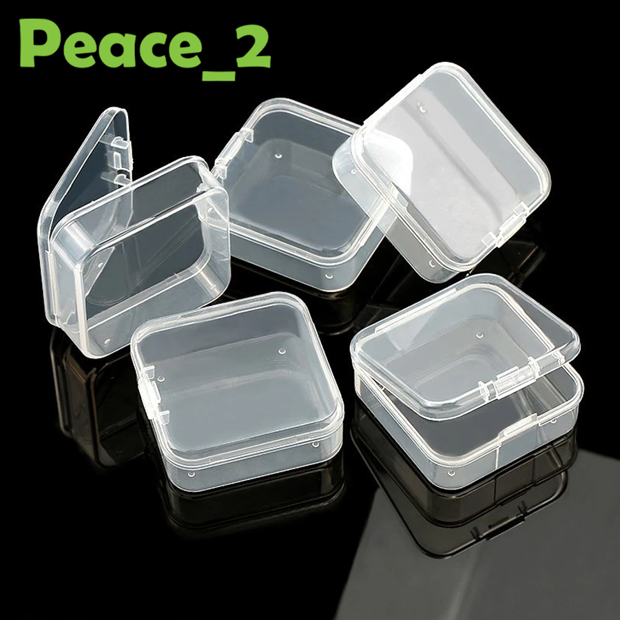 BOX Wadah Mini Kotak Perhiasan - Tempat Kotak Obat Jewerly Box Wadah Plastik