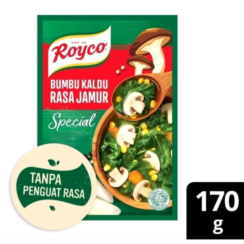 

Royco Bumbu Kaldu Jamur 170g