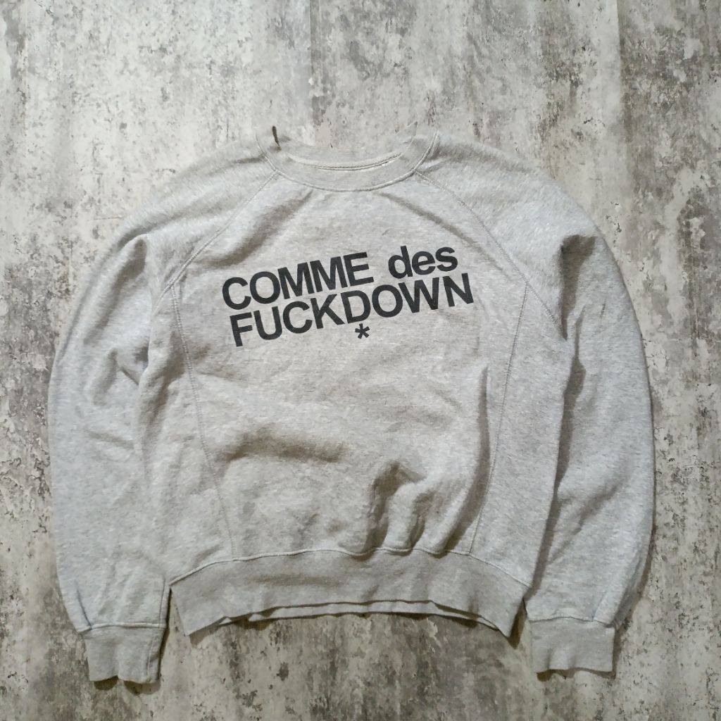 Comme Des Fuckdown Ssur Streetwear Crewneck