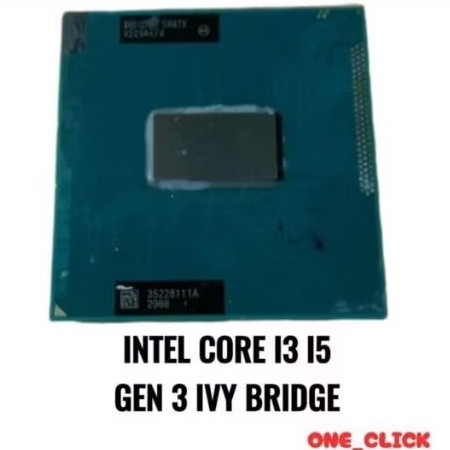 procesor laptop Intel core i3 i5 gen 3 ivybrige