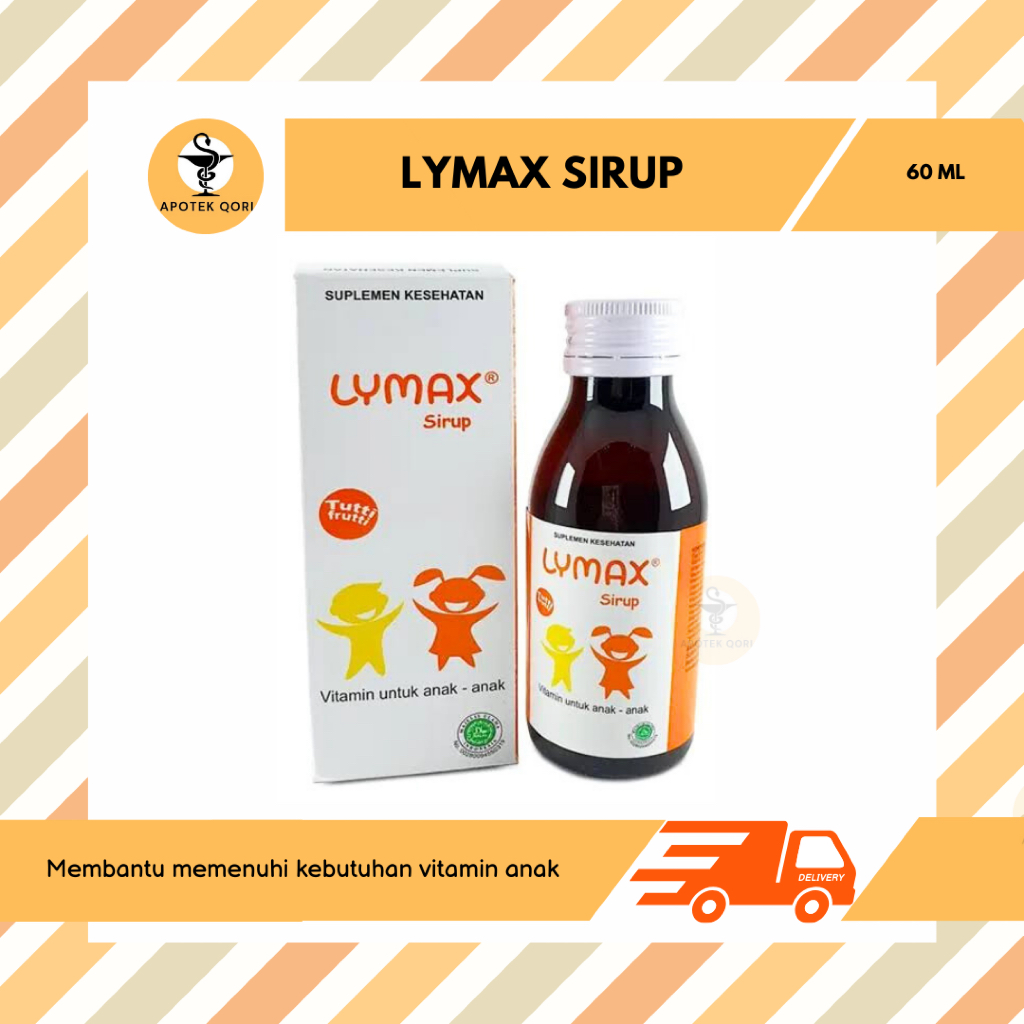 LYMAX SIRUP 100 ML / SUPLEMEN KESEHATAN ANAK