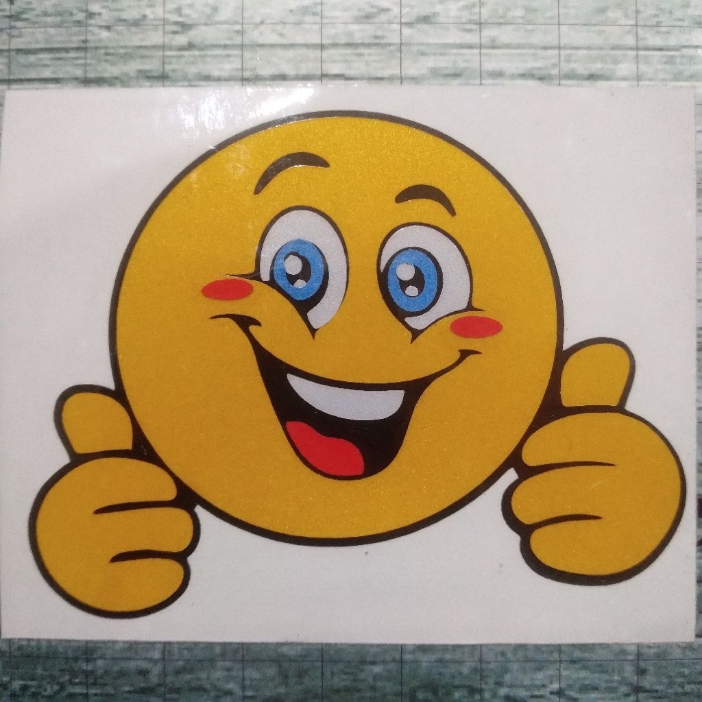 

Sticker Cutting SMILE SIP OKE