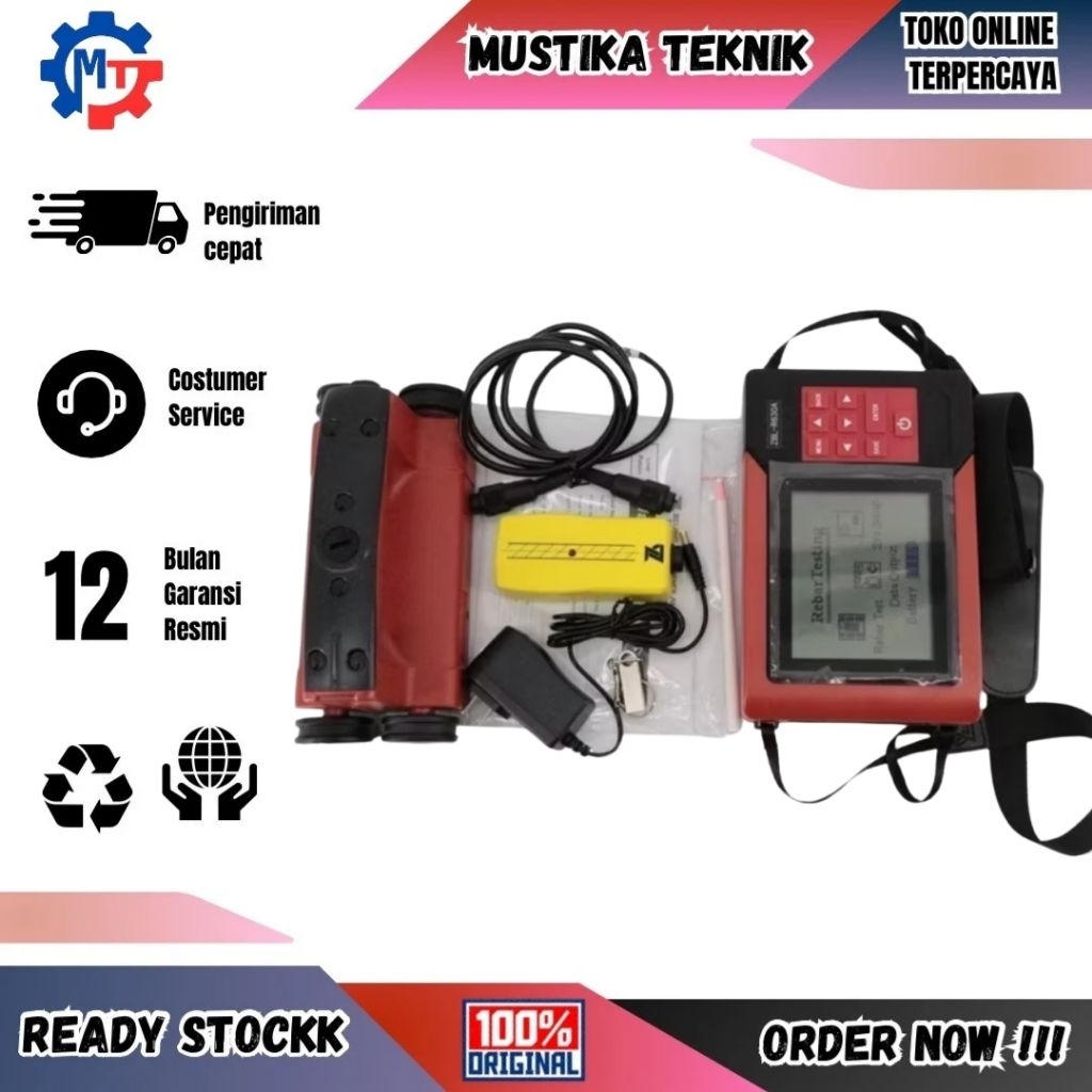 ZBl R630A Concrete Rebar Locator Scanner Ferromagnetic Detector ZBL