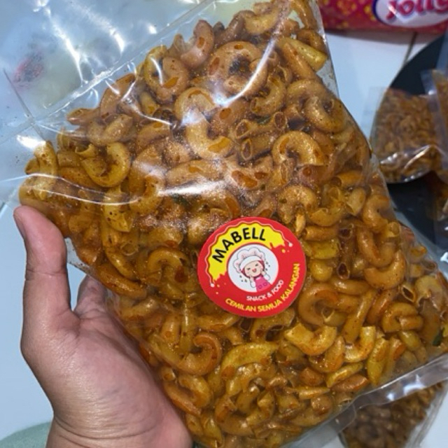 

Makroni Cikruh Daun Jeruk 1/4kg (250gr) dan 1/2kg (500gr) Asli Tasik Renyah Tidak Keras