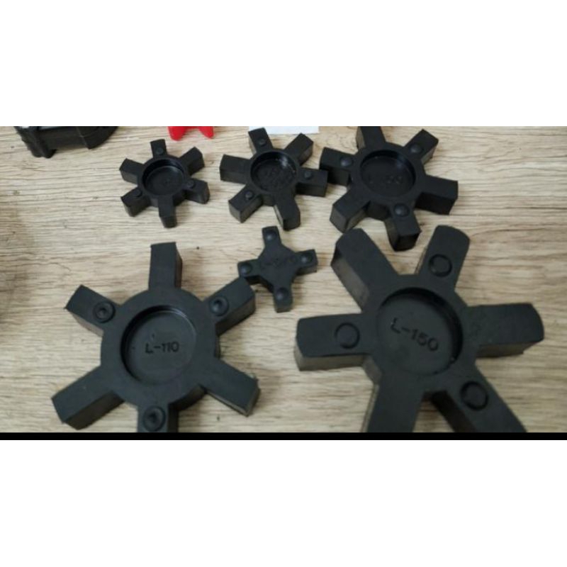 Rubber coupling L 190/ karet coupling Lovejoy Jaw 190