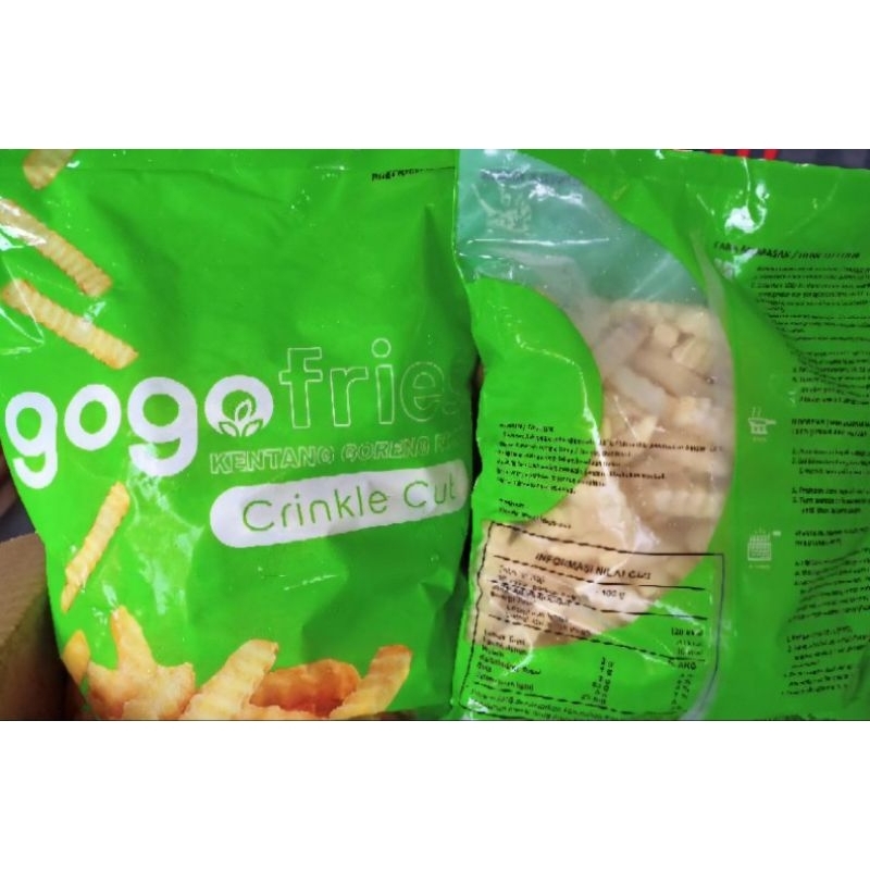 

Gogo Kentang Goreng Crinkle 1kg