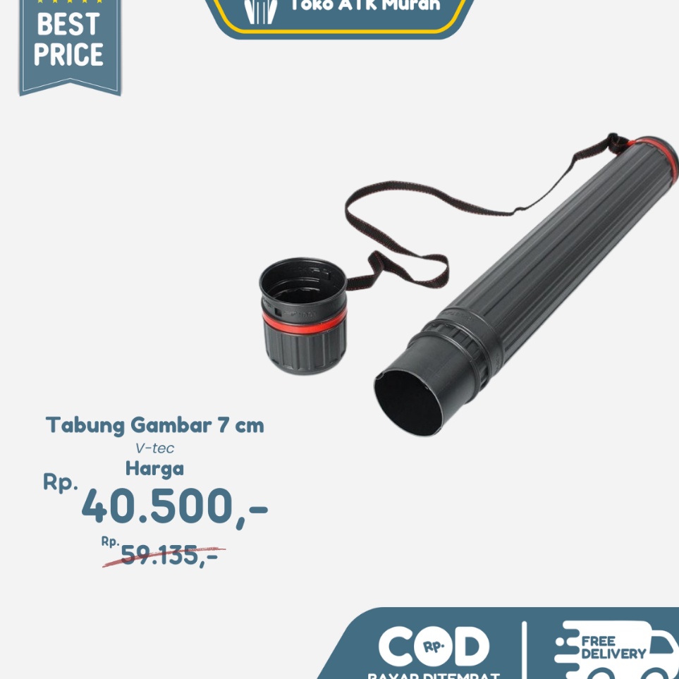

Tabung Gambar Drafting Tube 51 VTec 7 cm KODE B7O2