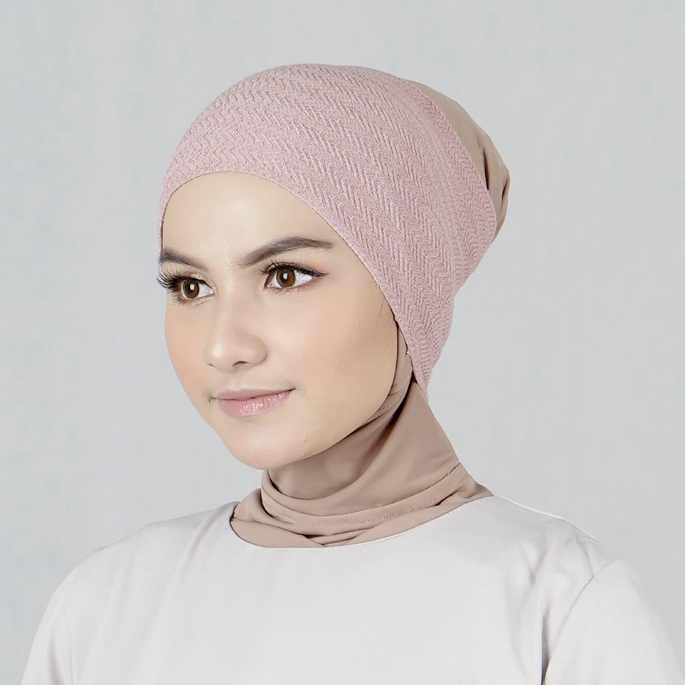 Nobby Ciput Aruma Bahan Knitting Ciput Inner Hijab Anti Gerah KODE Q7C2
