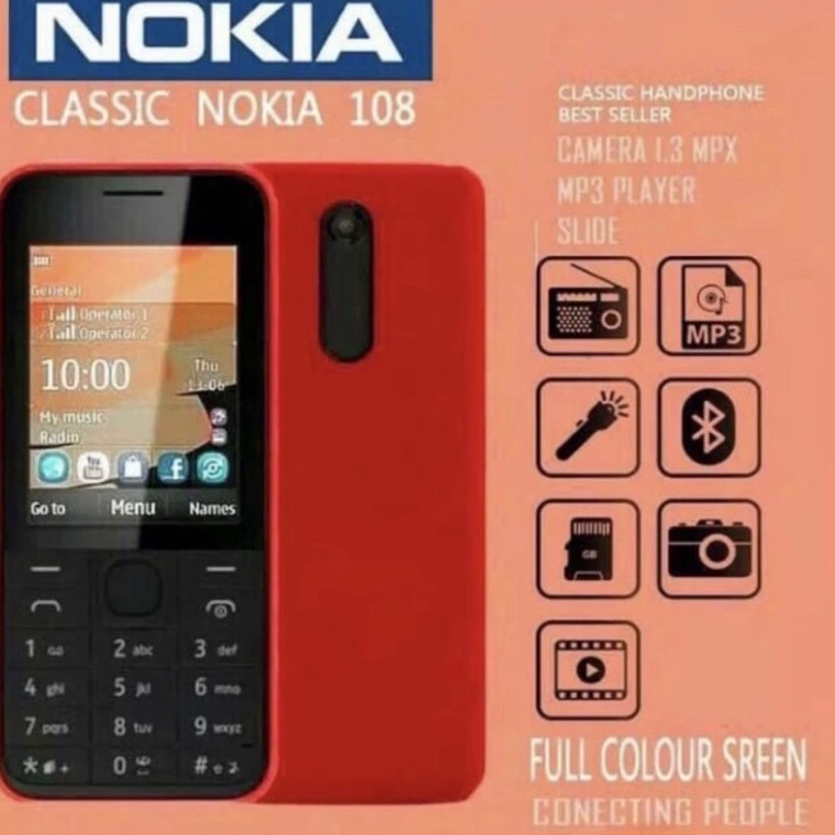 KODE H75R KAMERA MP3 nokia 18 nokia murah nokia jadul nokia senter Nokia