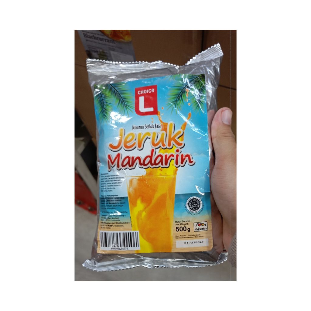 

CHOICE L MINUMAN BUBUK JERUK MANDARIN 500GR ISI 3 PCS