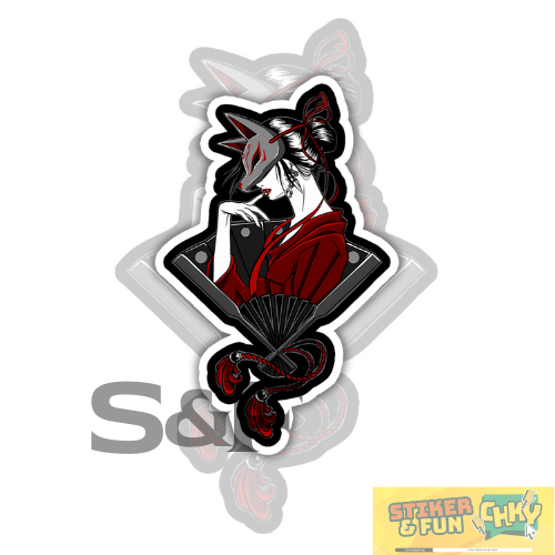 

Stiker Sticker Vinyl Laminasi Glosy GEISHA Vol 2