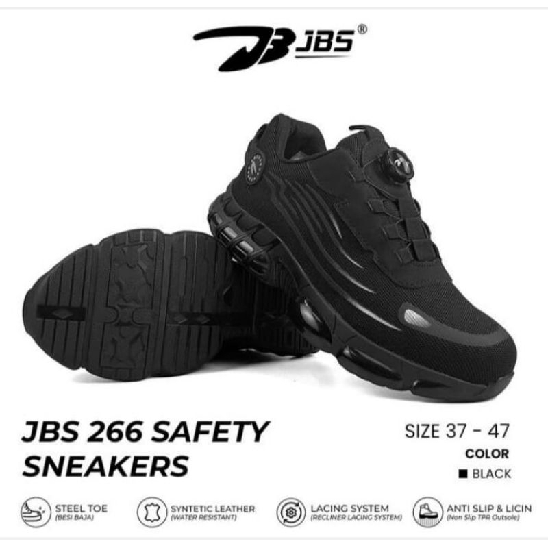 sepatu tactical outdoor JBS 266 safety sneakers  tactical shoes tali putar