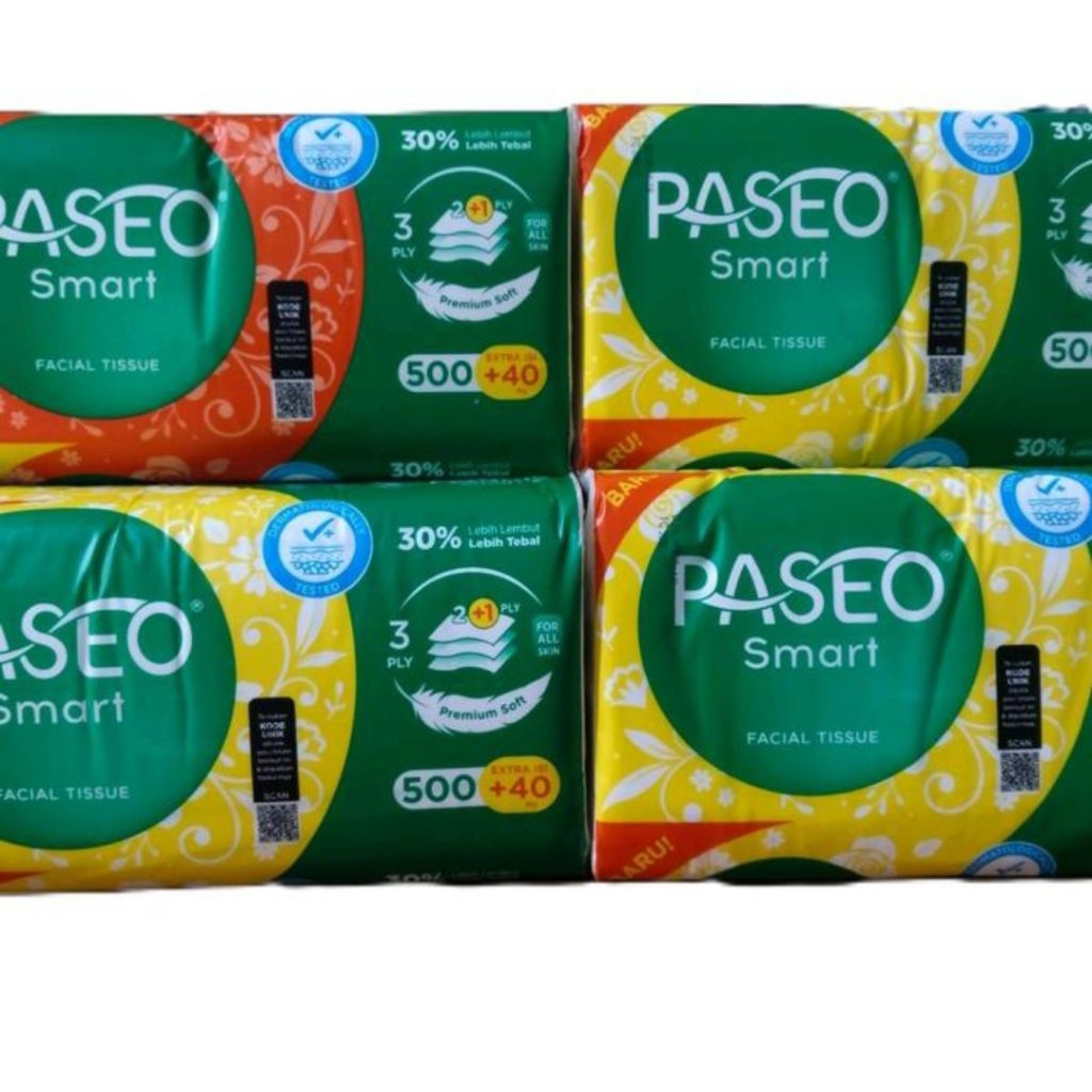 tisu Paseo smart facial tissue 540s (GROSIR)