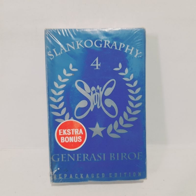 Kaset Slank Slankography Biru 4 - Generasi Biroe (Segel)