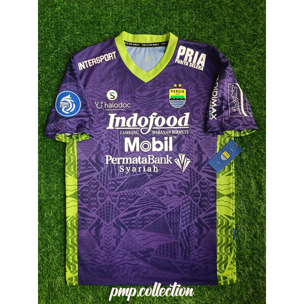 JERSEY PERSIB GK HOME 2021-2022 ORIGINAL PLAYER ISSUE (MADE WIRAWAN 78)