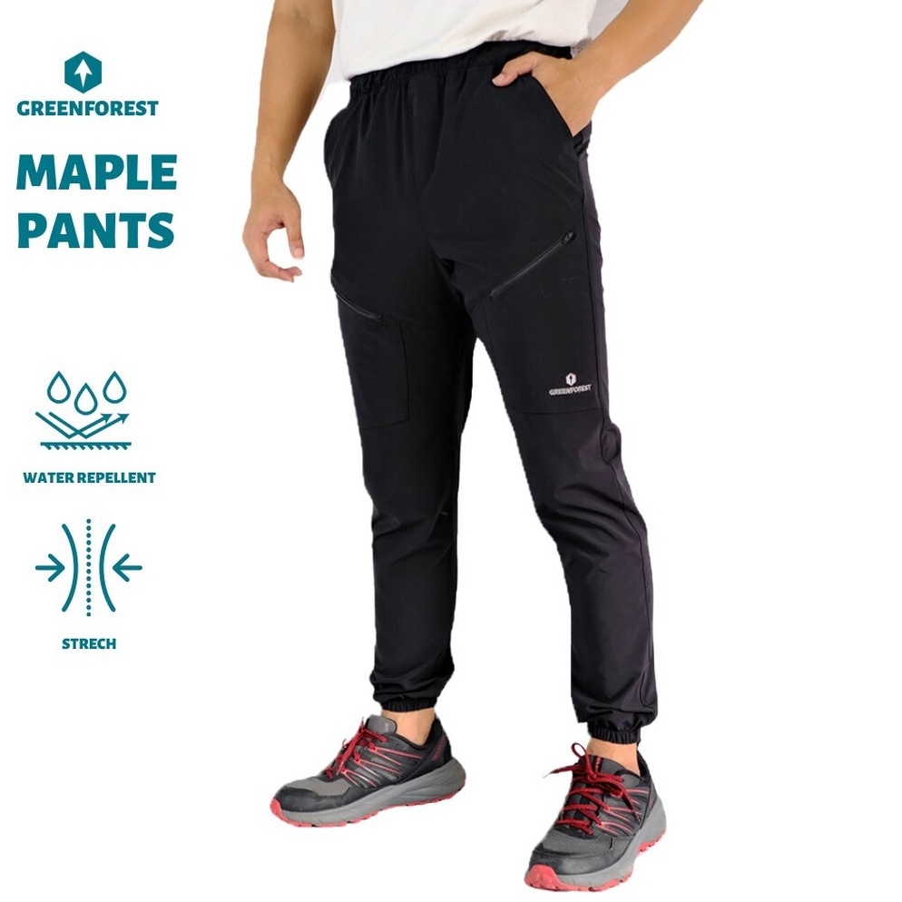 KODE X15A Greenforest Maple Celana Jogger Outdoor Quickdry Pria dan Wanita  Celana Gunung Jogger Qui
