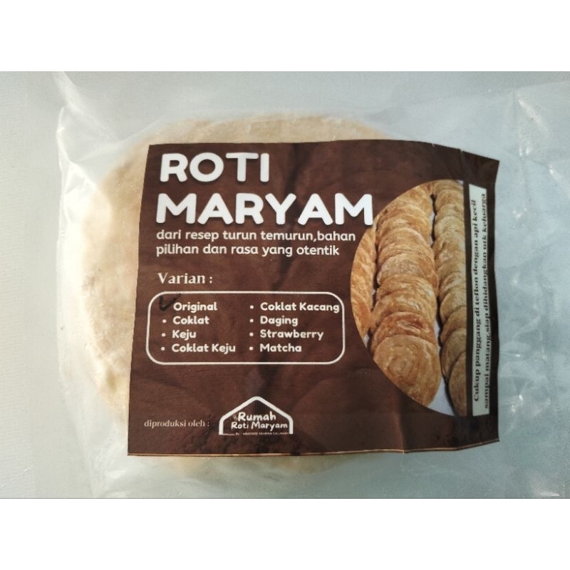 

[PROMO] Roti Maryam - COKLAT Frozen Food