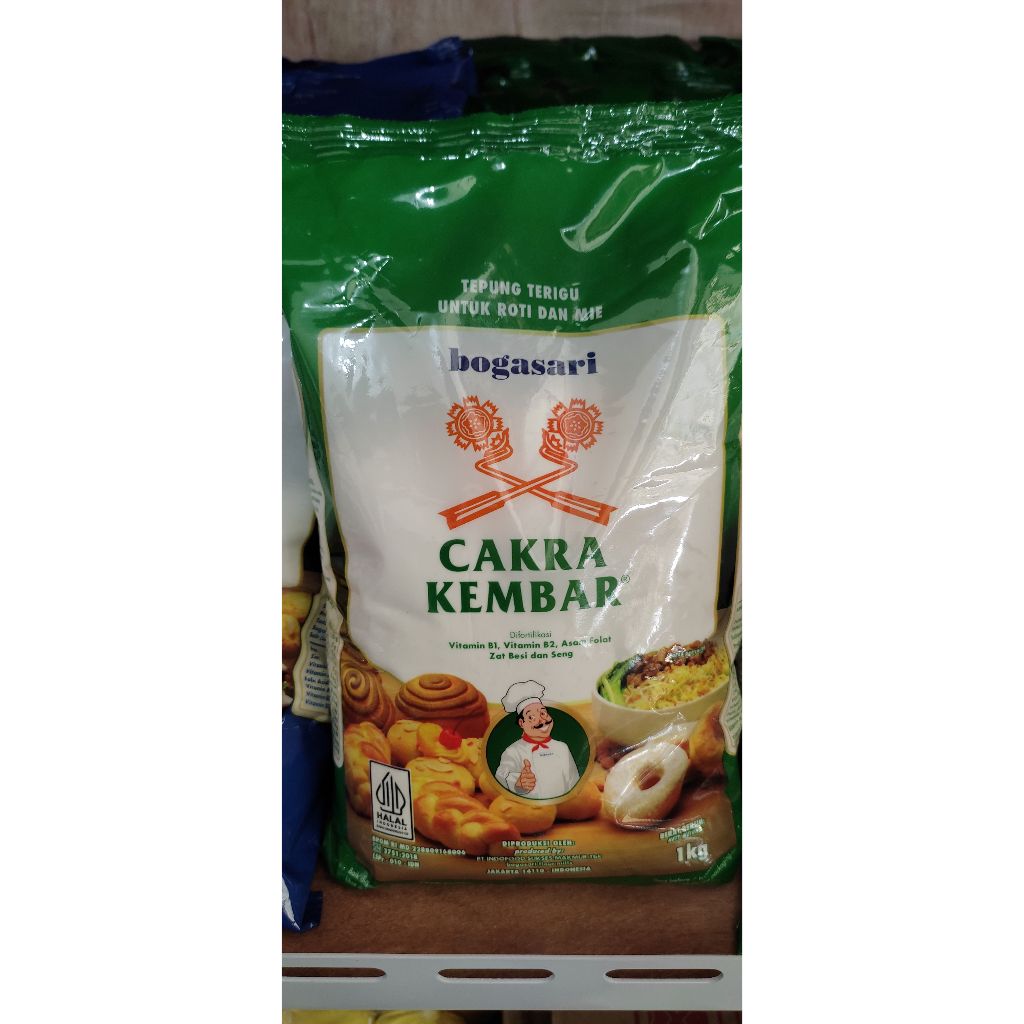 

TEPUNG TERIGU BOGASARI CAKRA KEMBAR 1KG