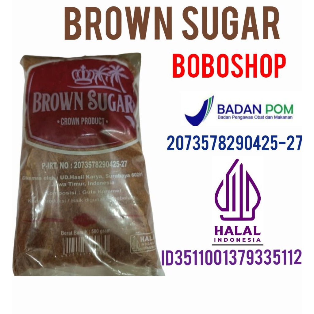 

BROWN SUGAR GULA AREN BUBUK 200 GRAM