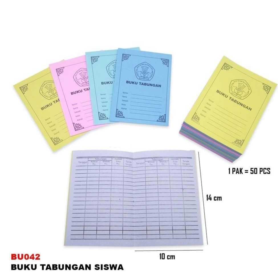 

Buku Tabungan(1pack=50 pcs)