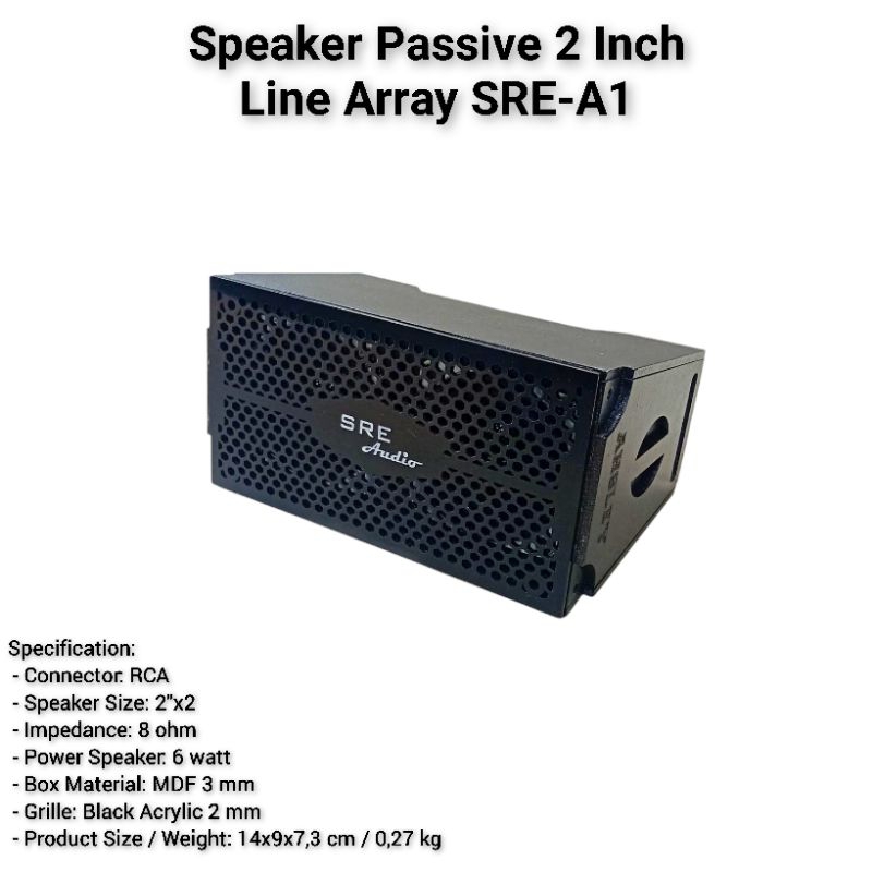 Speaker Line Array Miniatur 2 Inch