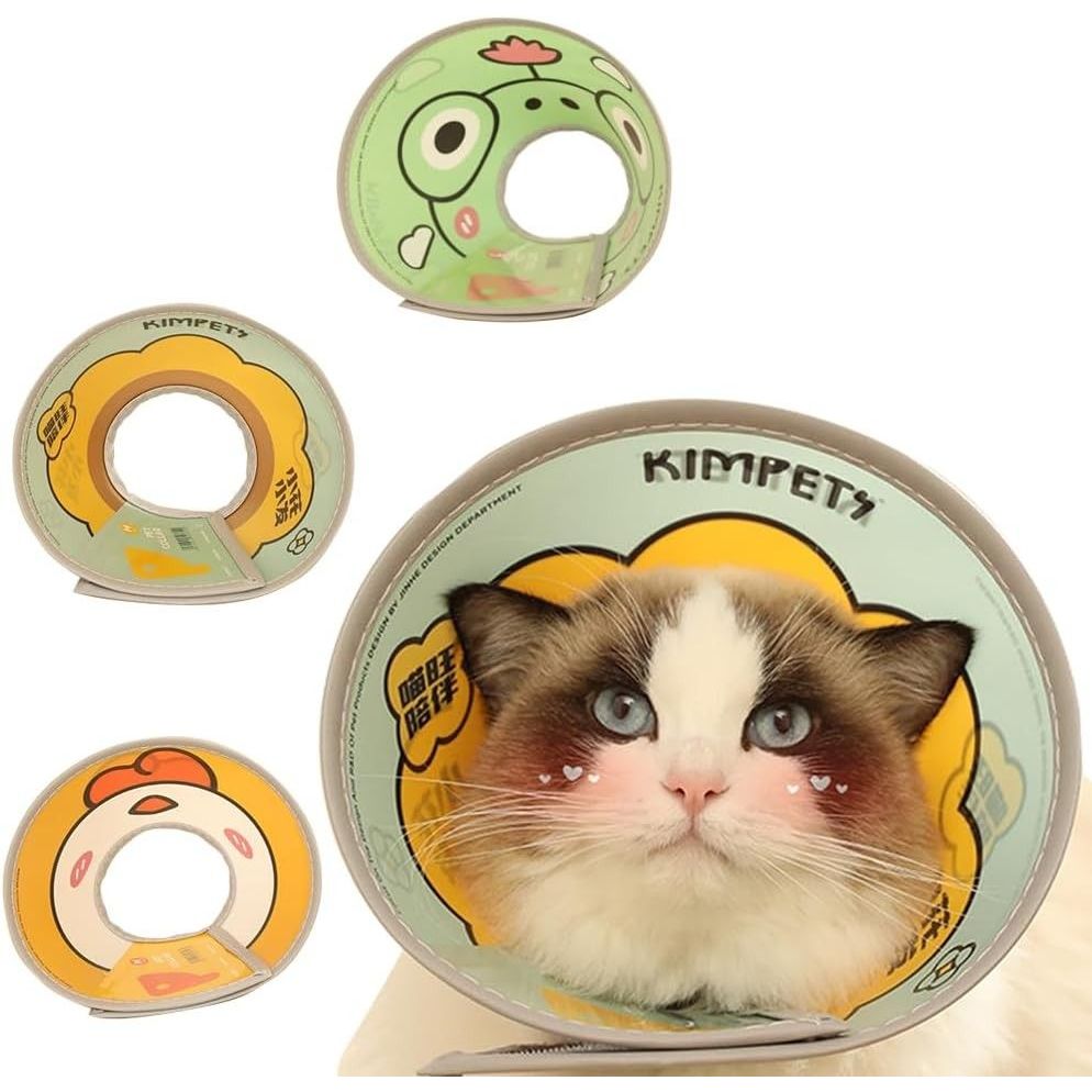 Corong Leher Anjing Kucing Motif Karakter / Collar Cone Protection