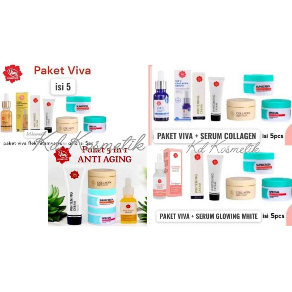 VIVA PAKET ANTI FLEK NODA HITAM#VIVA PAKET ANTI AGING#VIVA PAKET GLOWING#VIVA PAKET SERUM COLLAGEN