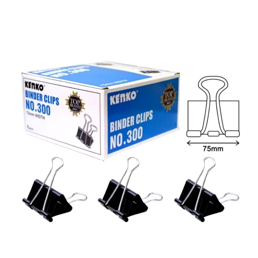 

Binder Clip Kenko 300 ( per 1 bos isi 6 pcs )