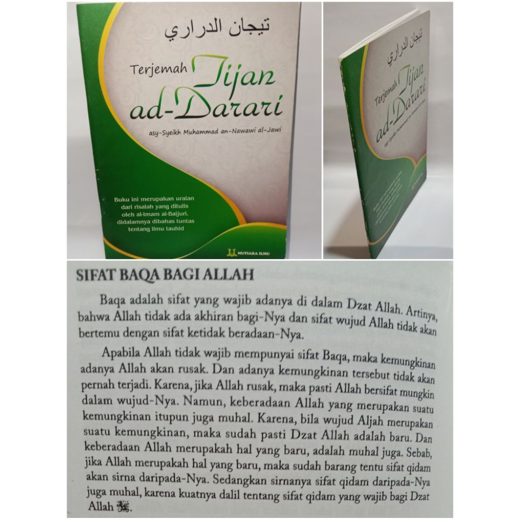 TERJEMAHAN TIJAN AD-DARORI