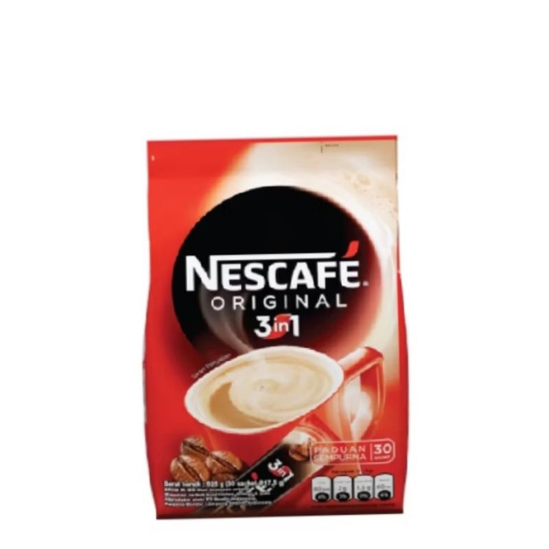 

Nescafe 3 in 1 original 30 sachet