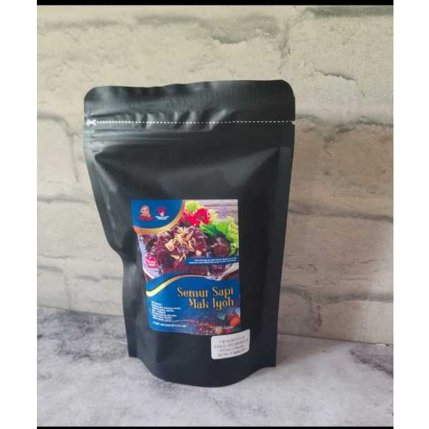 

Semur Mak Iyoh Siap Makan 250gr - Semur Sapi Empuk Bumbu Rempah Asli - Tinggal Panaskan, Ready Stock!