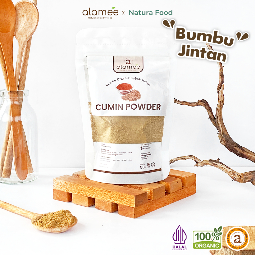 

ALAMEE Jintan Bubuk Cumin Powder Bumbu Dapur Instan Jinten Ground Caraway Seasoning 50 Gram