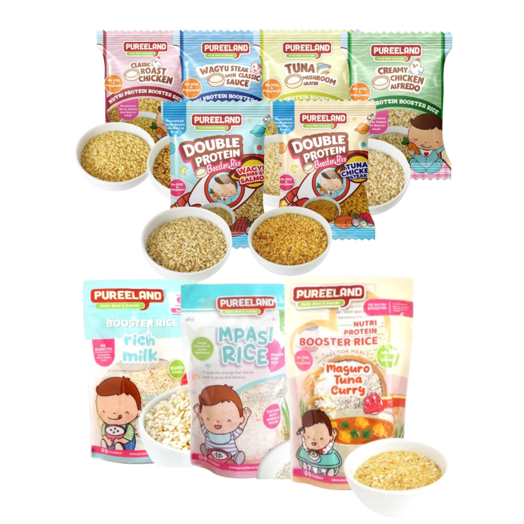 

6+ PUREELAND BERAS NUTRI PROTEIN BB BOOSTER RICE /TRAVEL SIZE/200G