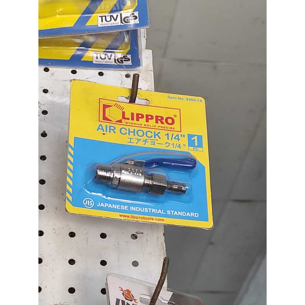 KRAN KOMPRESOR LIPPRO 9460-14 Air Chock 1/4"  Kran Angin Kompresor Hato