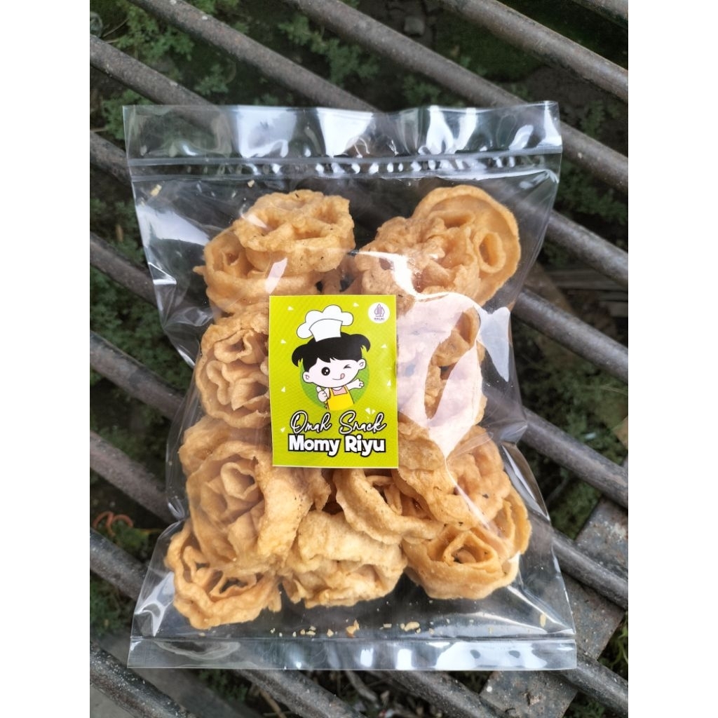 

Kembang goyang bunga matahari makanan jadul jajan Snack repack