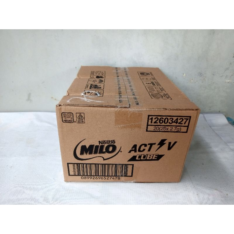 

Termurah !!! Milo active cube 1 Dus isi 20 pcs