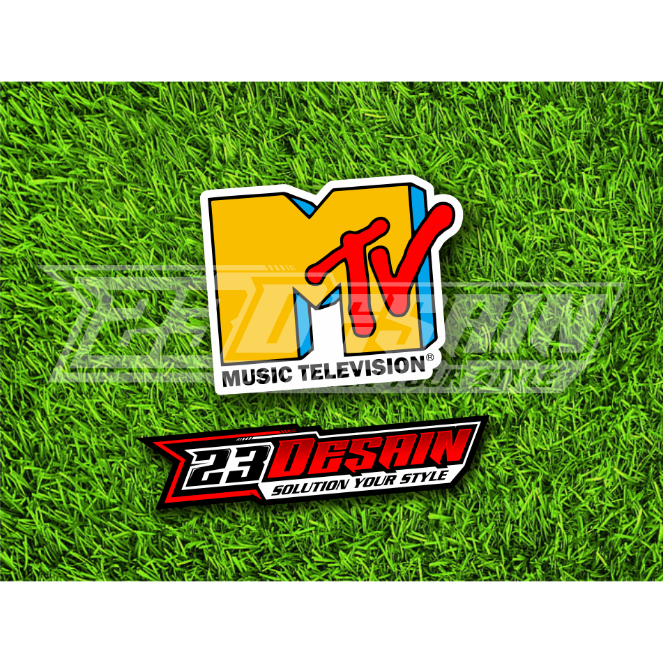 STIKER M TV STICKER MTV STIKER MTV AMPUH