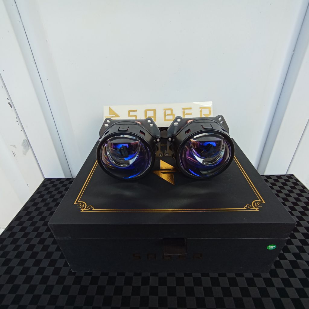 Biled SABER SR900 EVO LED Projector Headlamp Laser LED Lampu Laser