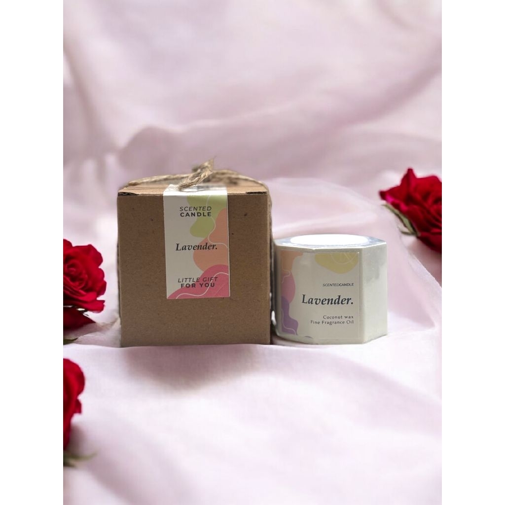 Souvenir pernikahan murah Lilin aromaterapi 30gr