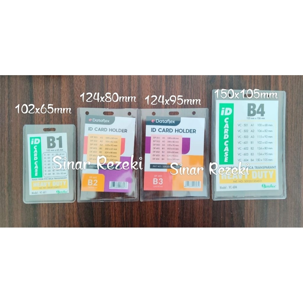 

1 pak = 20 buah!! Card case B1/B2/card case B3/card case B4/id card/keplek id card