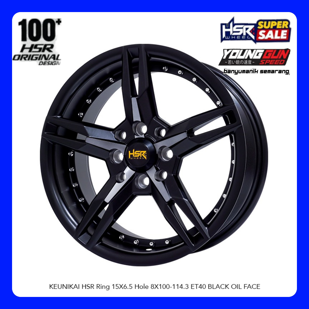 Velg mobil R15 Hsr Keunikai Velg R15 Untuk Brio Agya Calya Avanza Xenia