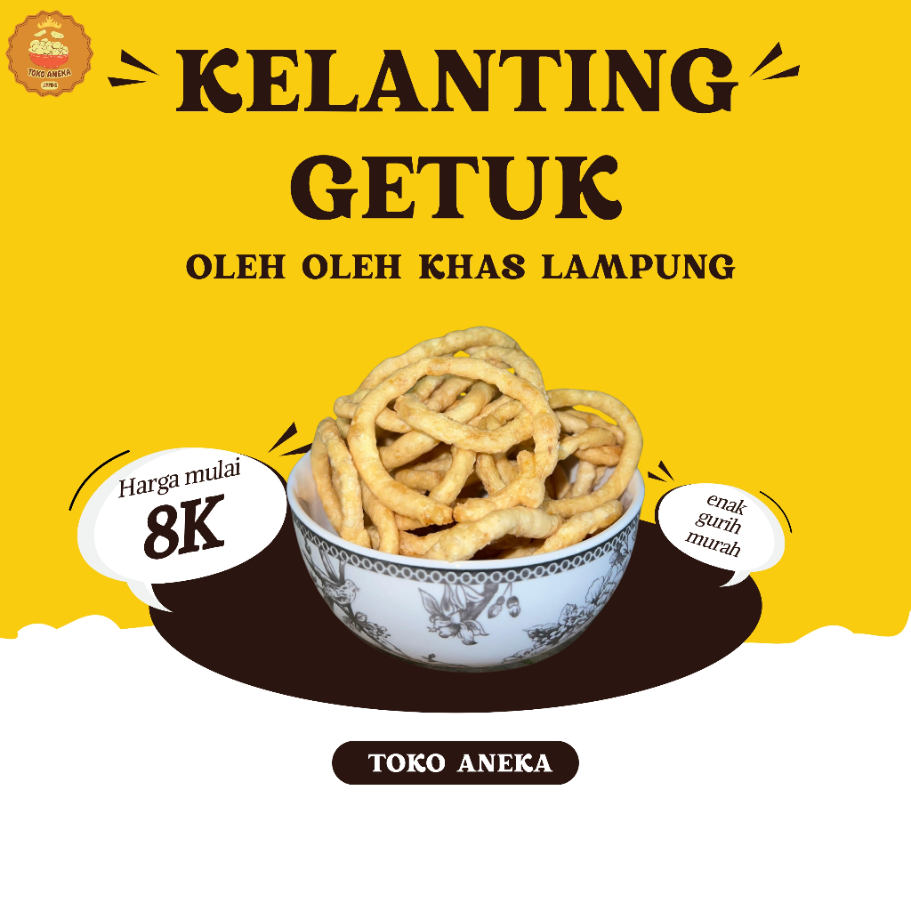 

[TOKO ANEKA] KELANTING GETUK/KLANTING GETUK GURIHH DAN ENAKK