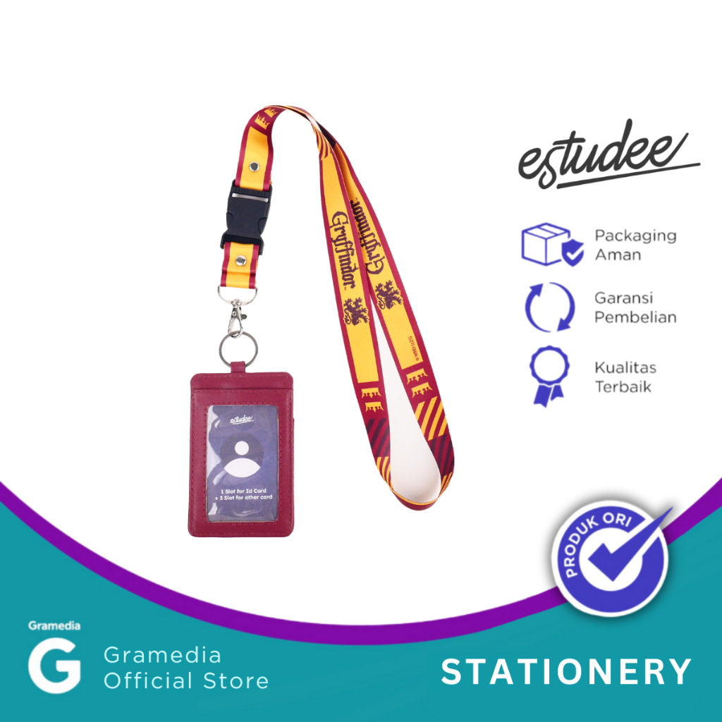 

ESTUDEE MINI POUCH + LANYARD HARRY POTTER GRYFFINDOR