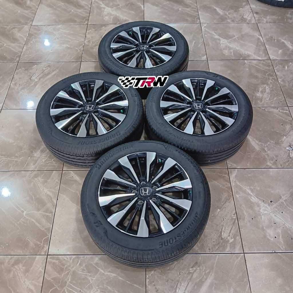 Paket Ban Velg Seken Original Copotan Mobil Honda BRV Ring 17 Ban Brigestone 215 55 r17