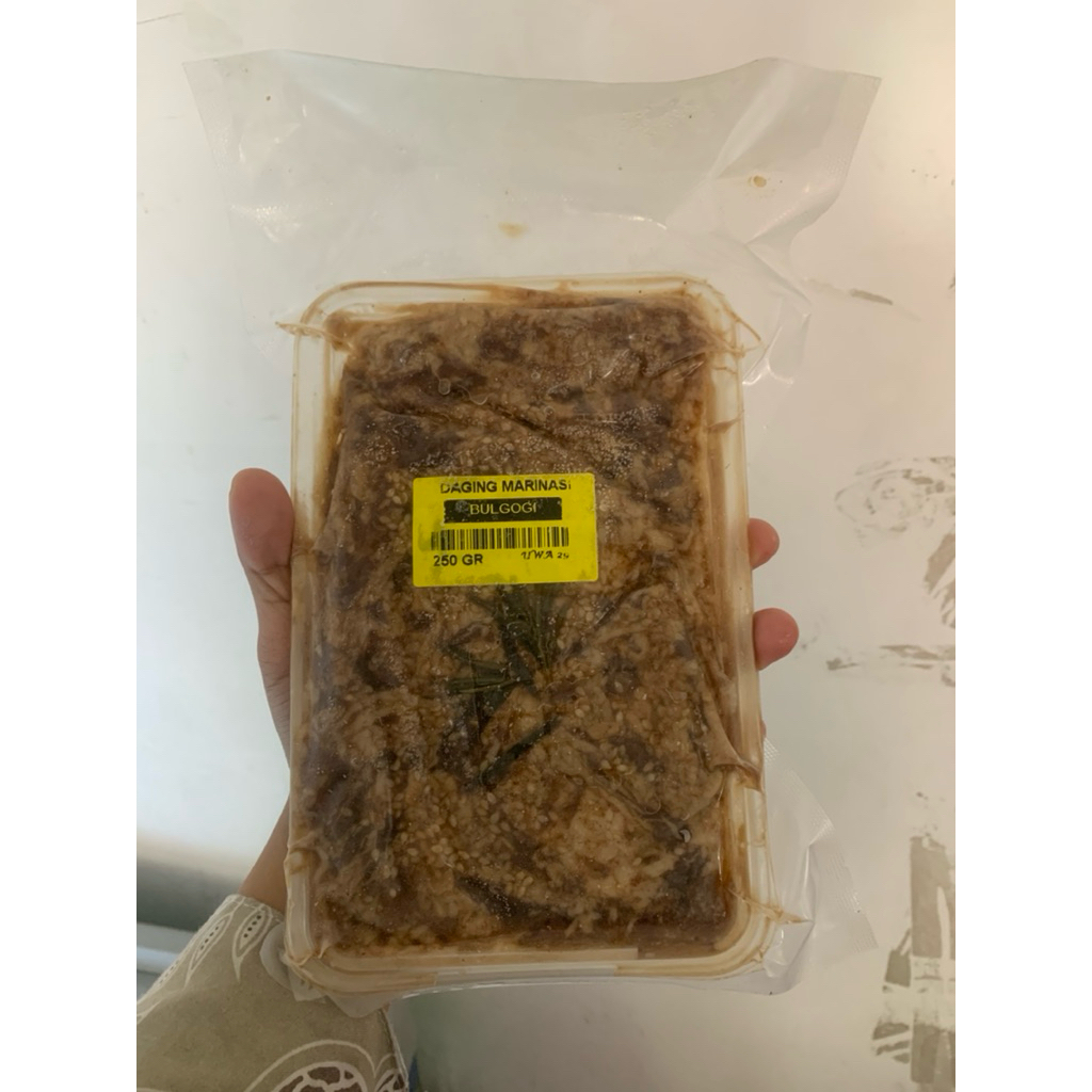 

Daging Slice Marinasi Bulgogi 250g