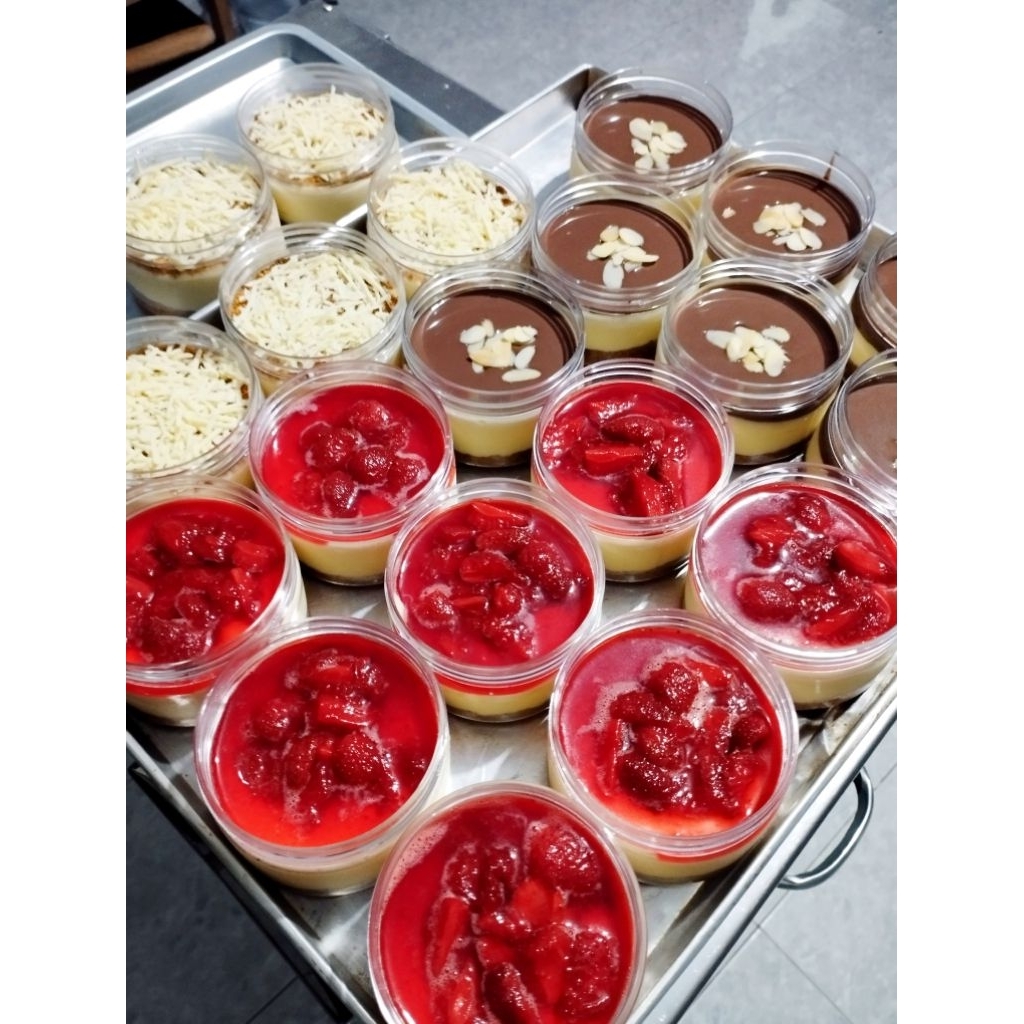 

CHEESECAKE IN JAR | Full Cream Cheese | Fresh Made by Order