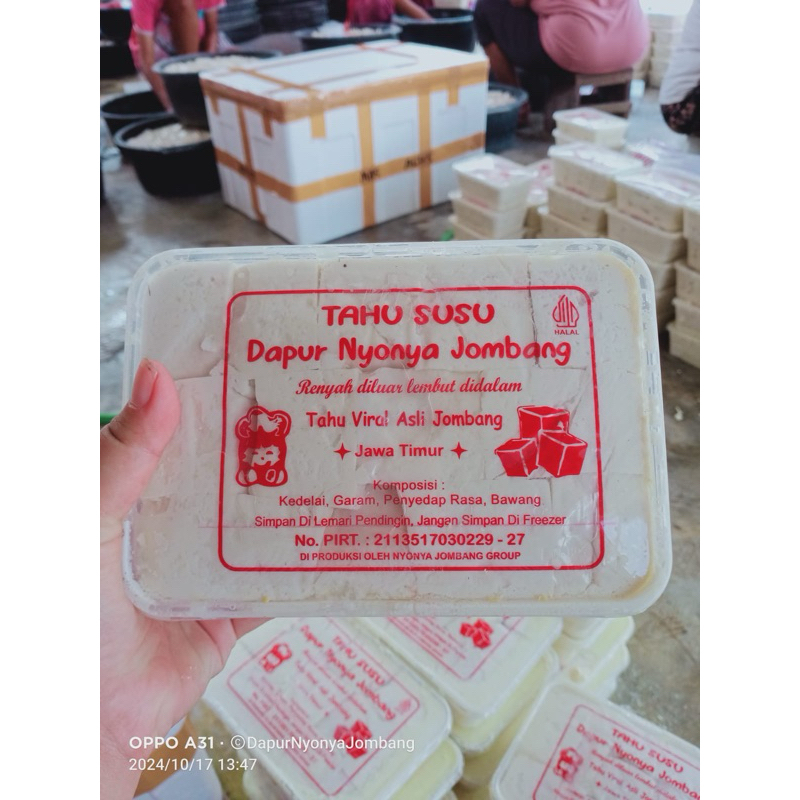 

TAHU SUSU LUMER 30 - 40 POTONG - DAPUR NYONYA