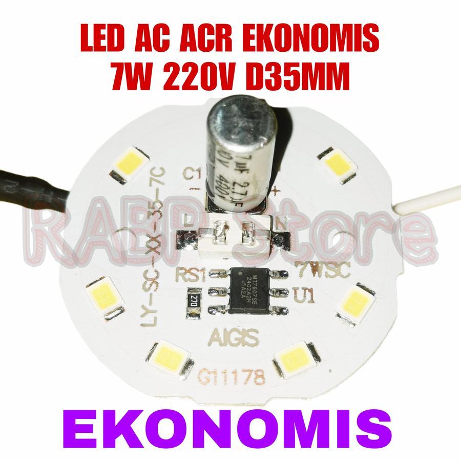 PCB LED AC ACR EKONOMIS 7W 220V DIAMETER 35MM - LED AC EKONOMIS