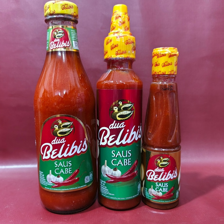 

Dua Belibis Saus Cabe Saus Sambal - 135ml | 235ml | 340ml