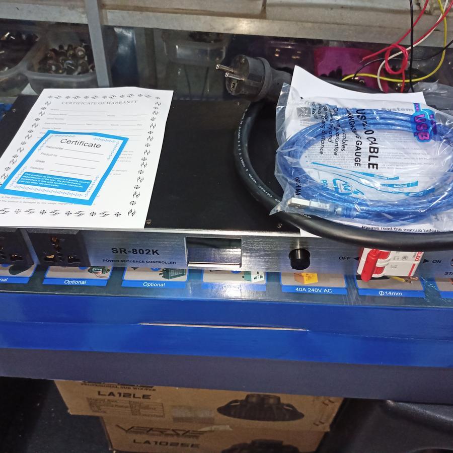 POWER SQUENCER CONTROLLER DBX SR802K/SR 802K/SR 802K